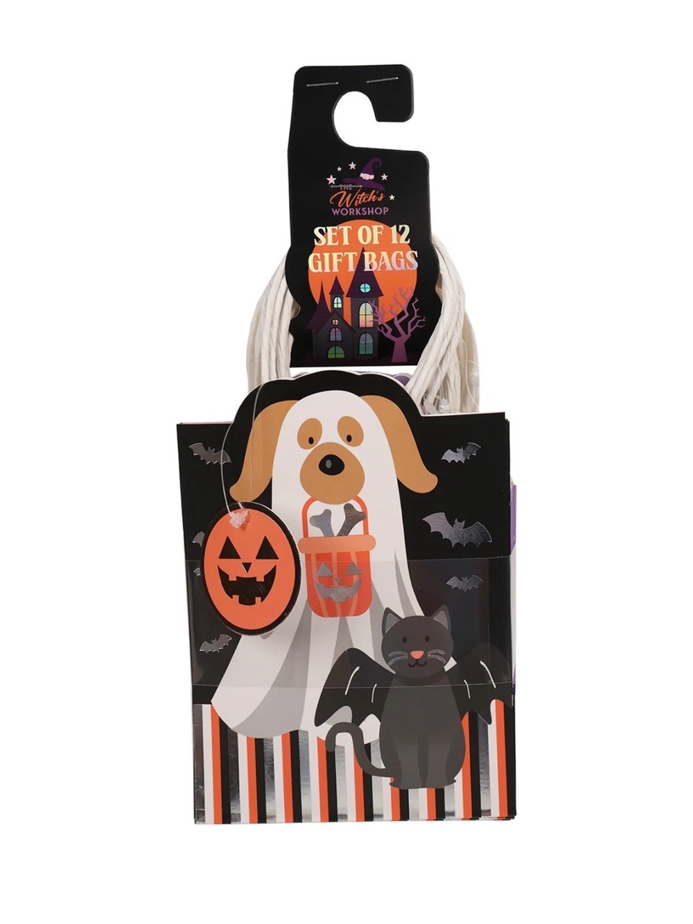 🎃 3 Assortment Halloween Characters Set of 12 Treat Bags 👻